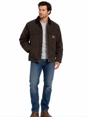 Carhartt Men's Brown Work Jacket